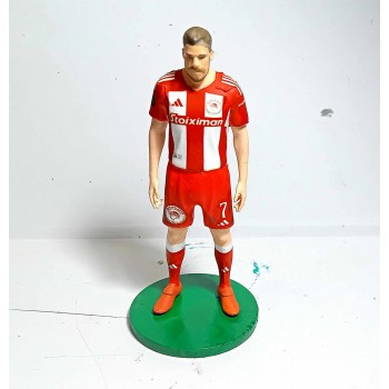 1/24 Kostas Fortounis Olympiacos  Handpainted figure